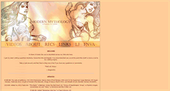 Desktop Screenshot of modern-mythology.com